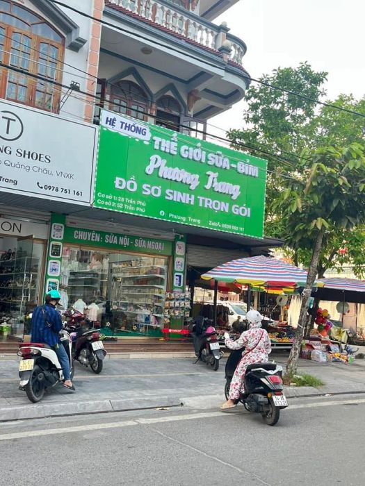 Không gian mua sắm tại Thế Giới Sữa-Bỉm Phương Trang