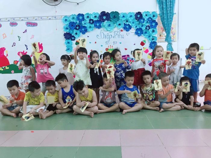 Không gian học tập sáng tạo tại Mầm non Bầu Trời Xanh