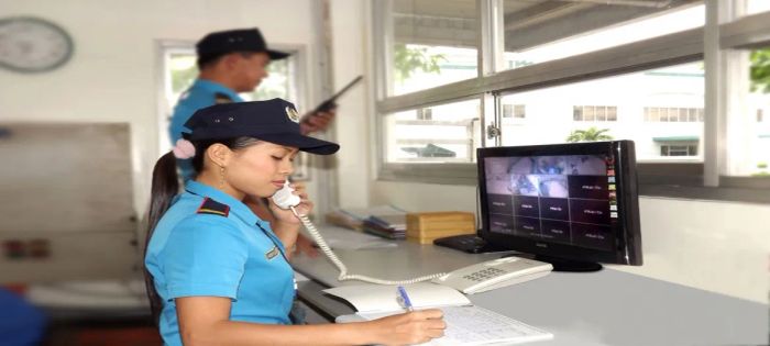 Ảnh thực tế hoạt động tuần tra và bảo vệ mục tiêu của đội ngũ Ngày & Đêm