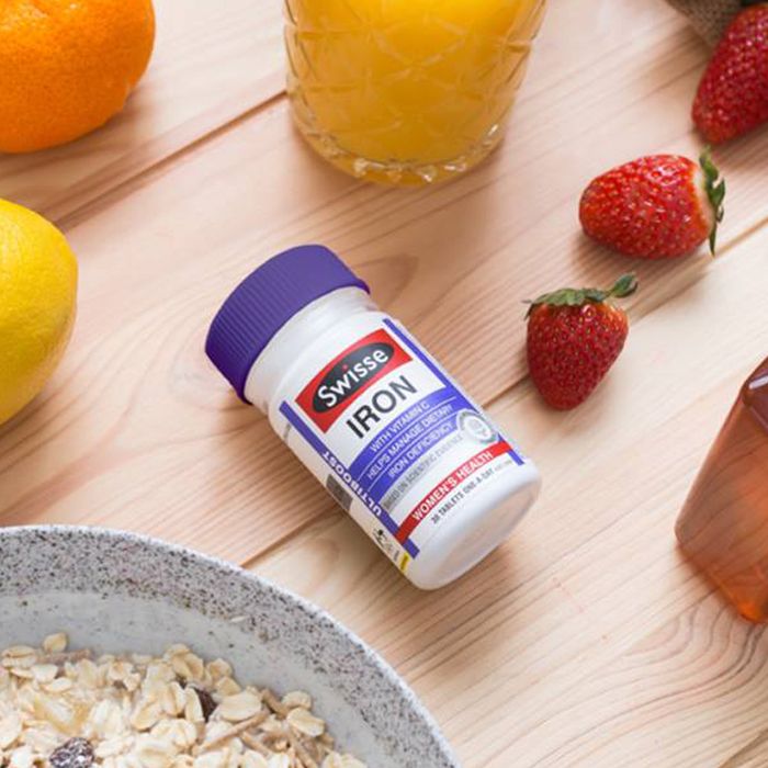 Viên bổ sung sắt Swisse Ultiboost Iron - Hình ảnh 2