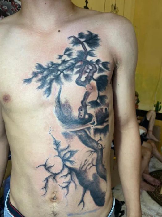 Tattoo Sơn Bầu Trời - Hình Ảnh 1
