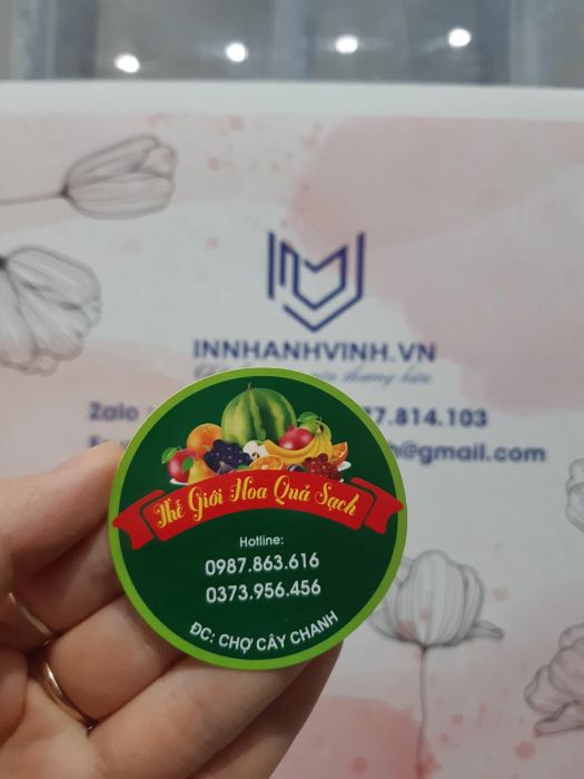 Hình ảnh sản phẩm thực tế từ In Nhanh Vinh