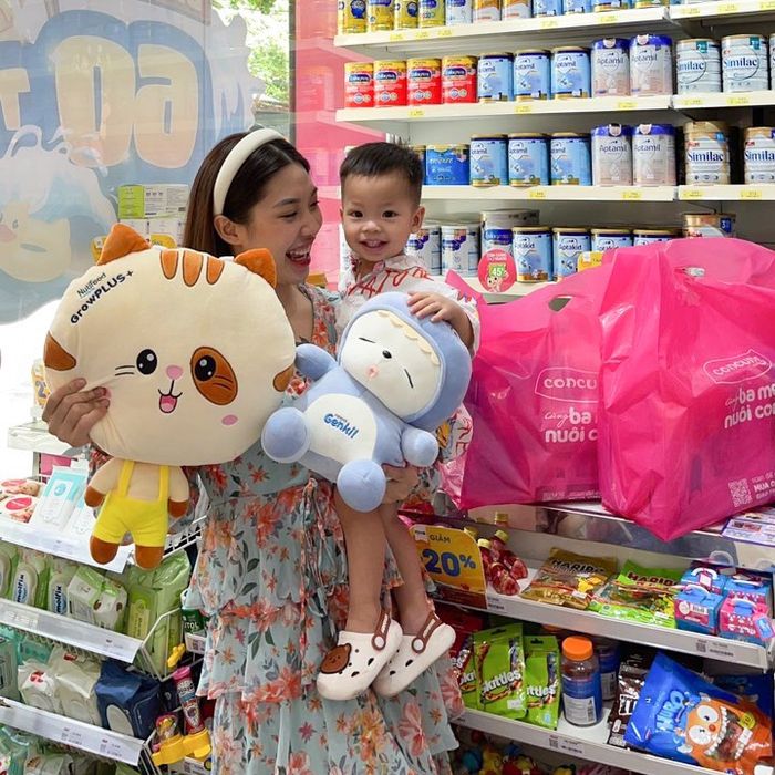 Không gian mua sắm tiện nghi tại Con Cưng