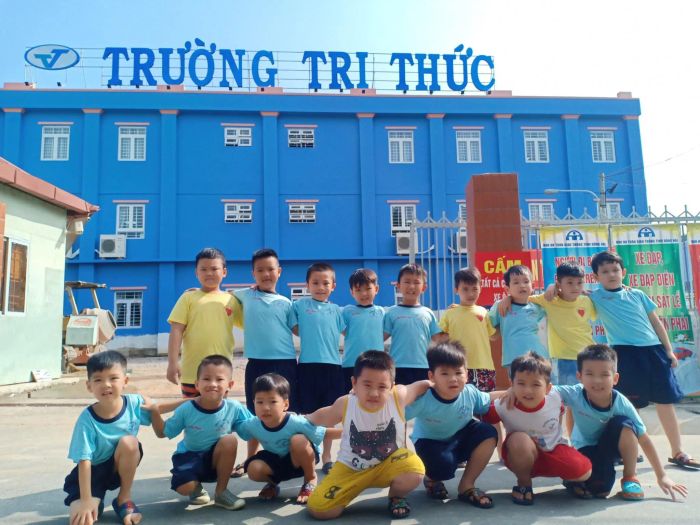 Lớp học hiện đại tại Trường mầm non Tri Thức