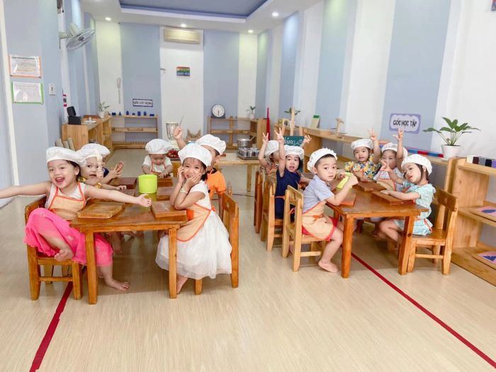 Không gian lớp học Montessori đạt chuẩn