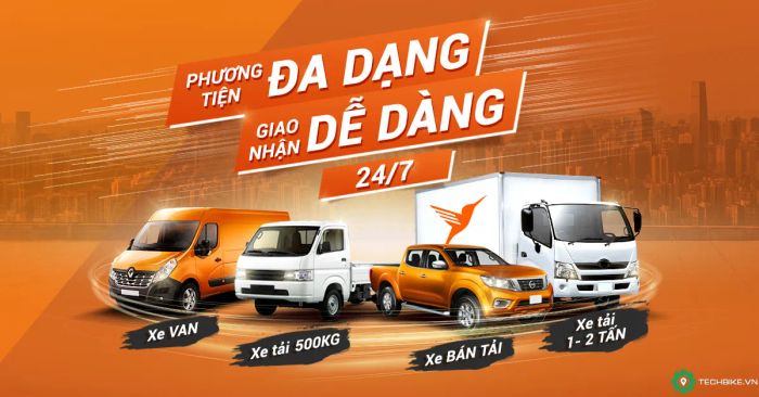 Hình ảnh độc quyền Lalamove - Phiên bản cao cấp