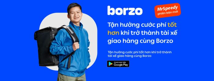 Hình ảnh minh họa ứng dụng Borzo