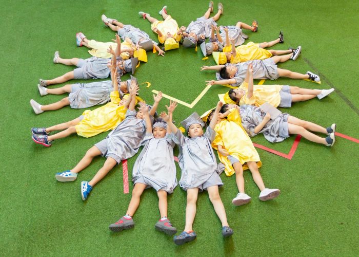 Hình ảnh hoạt động vui chơi học tập của bé tại Global Academy