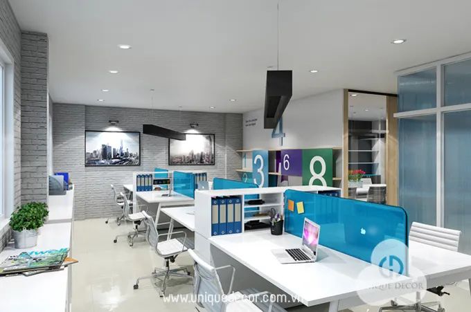 Hình ảnh không gian văn phòng đẳng cấp do Unique Decor thiết kế