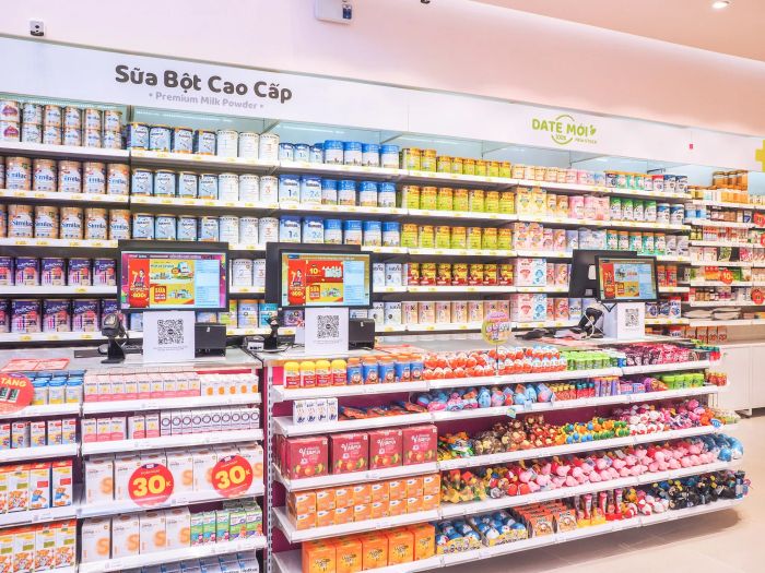 Không gian mua sắm hiện đại tại Siêu thị Con Cưng - Ảnh 1