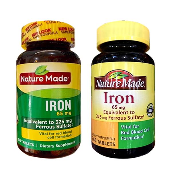 Viên sắt Nature Made Iron - Hình ảnh 2