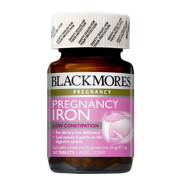 Viên sắt Blackmores Pregnancy Iron - Hình ảnh 2