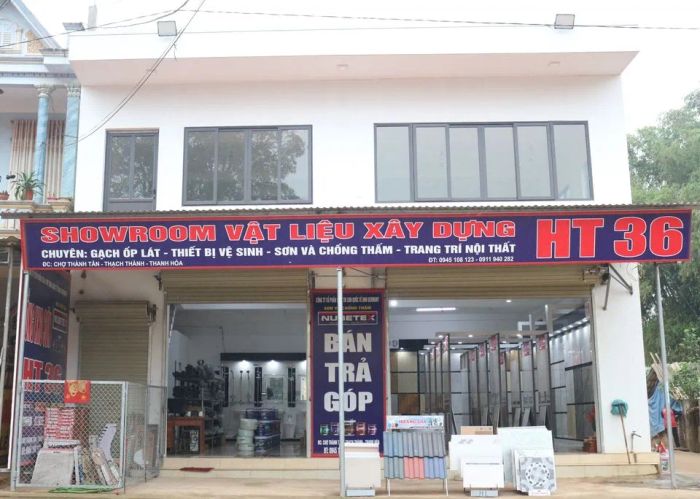 Kho hàng VLXD Thành Tân HT36 - Nguồn vật liệu chất lượng cao