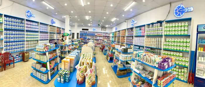 Không gian trưng bày đa dạng tại Thế Giới Sữa Thịnh Quỳnh
