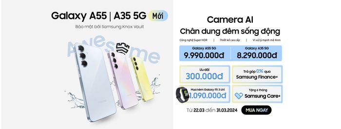 Góc trải nghiệm sản phẩm tại Hoàng Hà Mobile