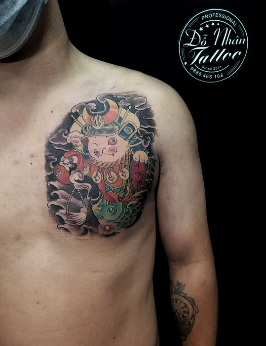 Không gian nghệ thuật độc đáo tại Đỗ Nhân Tattoo