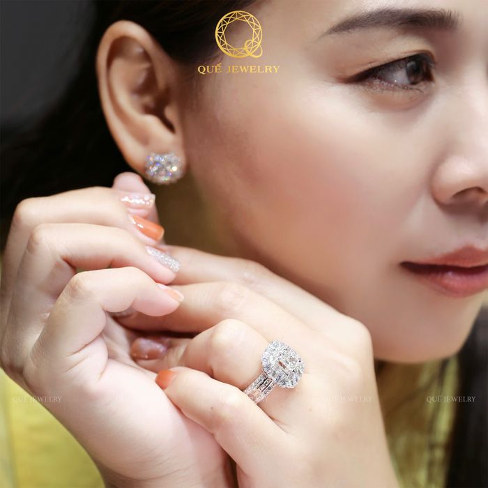 Bộ sưu tập nhẫn kim cương đính kèm chứng chỉ GIA tại Quế Jewelry