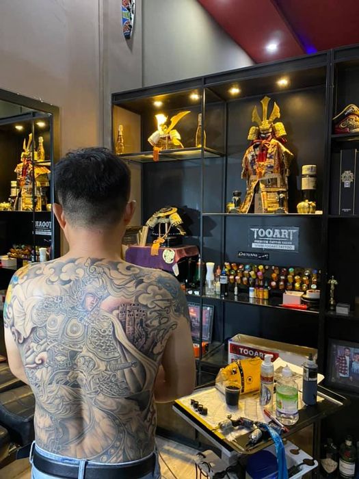 Tác phẩm nghệ thuật ấn tượng tại TooArt Tattoo
