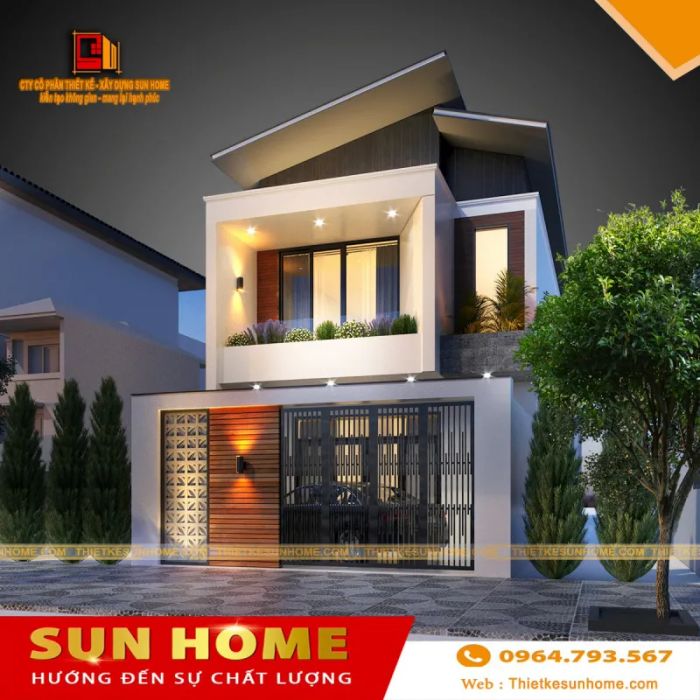 Hình ảnh thi công chuyên nghiệp từ SUN HOME