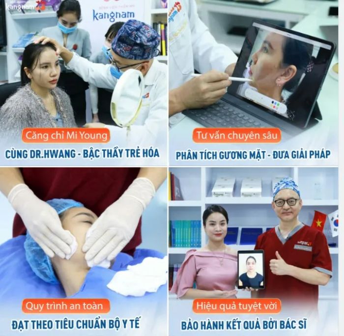 Không gian hiện đại tại Bệnh viện thẩm mỹ Kangnam