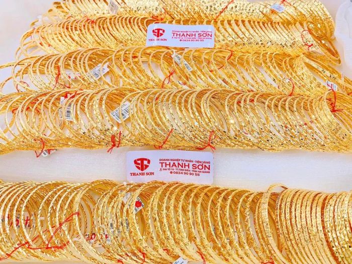 Bộ sưu tập trang sức tinh xảo tại Tiệm Vàng Thanh Sơn