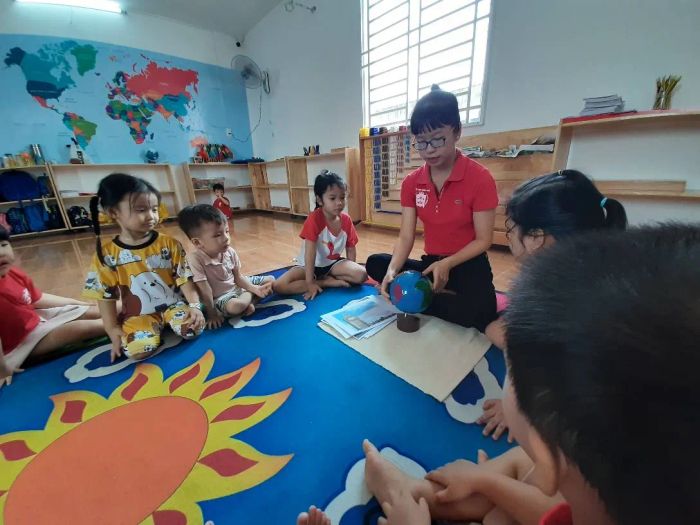 Hình ảnh sinh hoạt tại Mầm non ABC An Phước