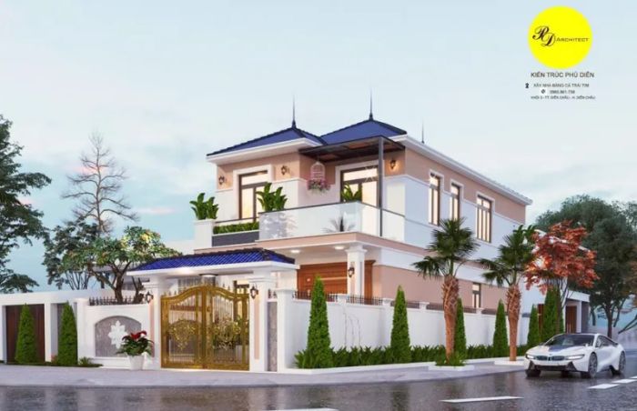 Hình ảnh thi công thực tế của Phủ Diễn