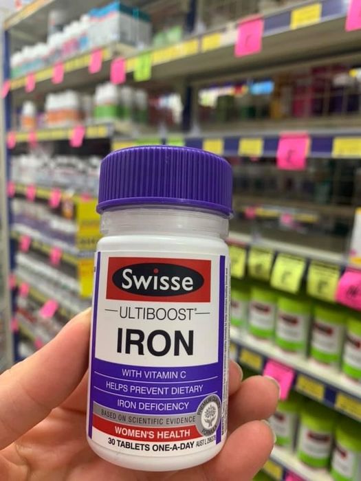 Viên sắt Swisse Ultiboost Iron - Hình ảnh 1