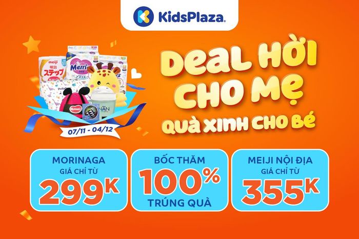 Không gian mua sắm hiện đại tại KidsPlaza