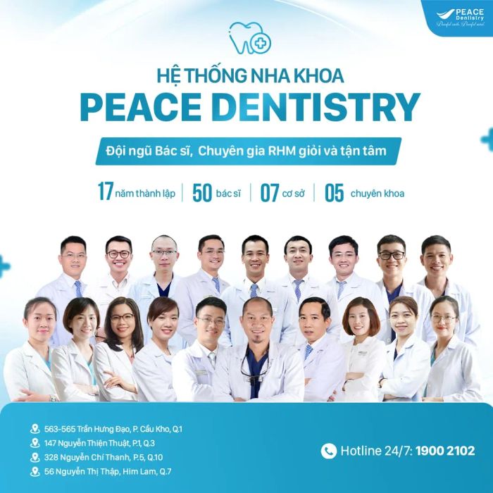 Hình ảnh cơ sở vật chất Peace Dentistry