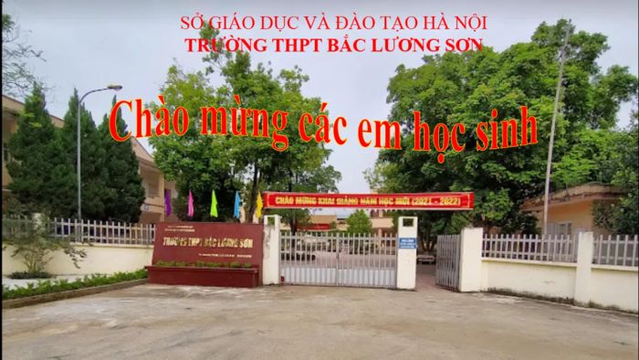 Trường THPT Bắc Lương Sơn Hình 1