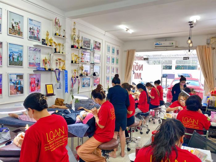 Hình ảnh không gian đào tạo tại Loan Beauty Academy