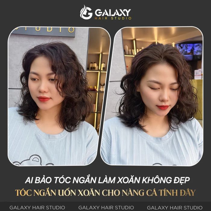 Không gian hiện đại tại Galaxy Hair - Nơi những mái tóc nghệ thuật ra đời