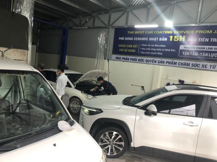 Hình ảnh ấn tượng từ Trung tâm Phủ Bóng & Chăm Sóc Xe Hơi Saisei Nhật Bản (SAISEI CAR COATING CENTER)
