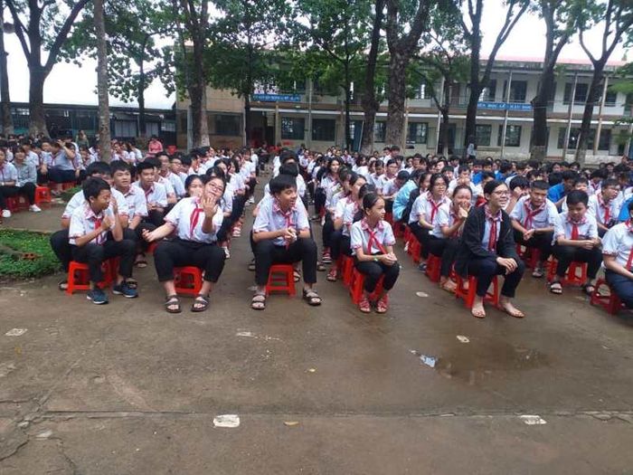 Hình ảnh Trường THCS Tân Xuân lần 1