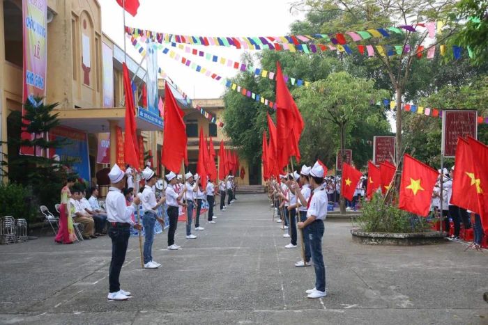 Hoạt động ngoại khóa sôi nổi của học sinh THCS Tô Hiệu