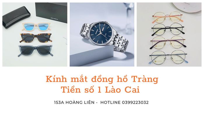 Không gian sang trọng tại Kính Mắt Tràng Tiền - Địa chỉ số 1 Lào Cai