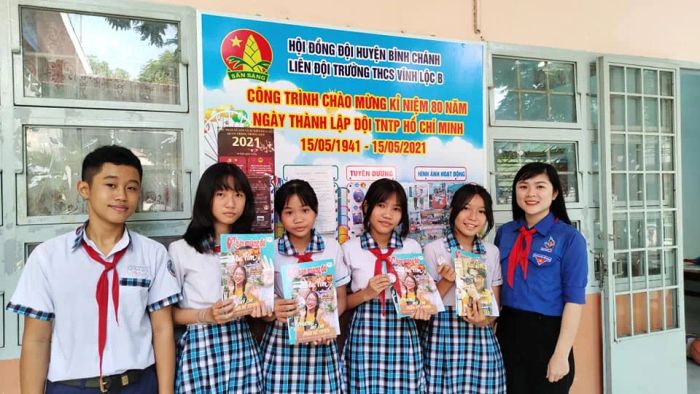Cơ sở vật chất khang trang tại THCS Vĩnh Lộc B