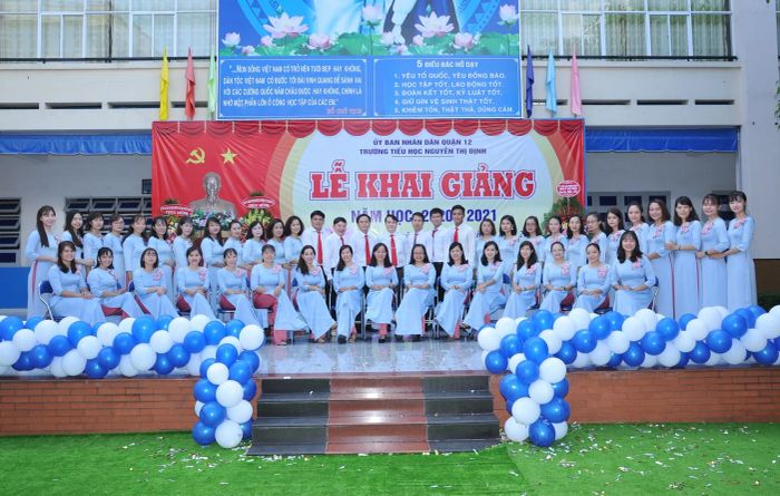 Trường Tiểu học Nguyễn Thị Định - Ảnh 1