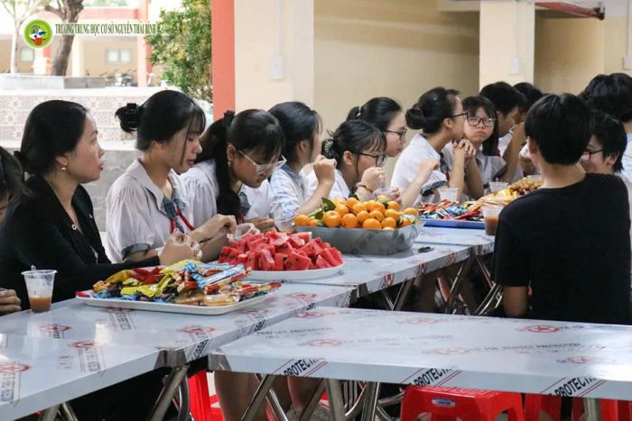 Cơ sở vật chất khang trang và hiện đại tại THCS Nguyễn Thái Bình