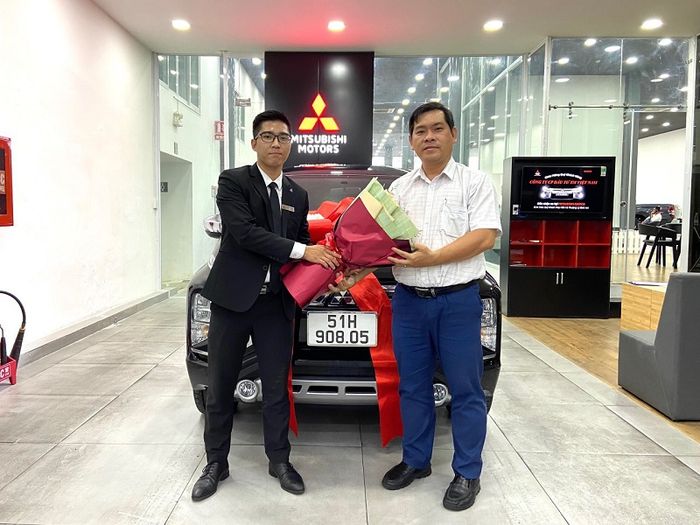 Hình ảnh ấn tượng về không gian trưng bày tại Mitsubishi Trường Chinh