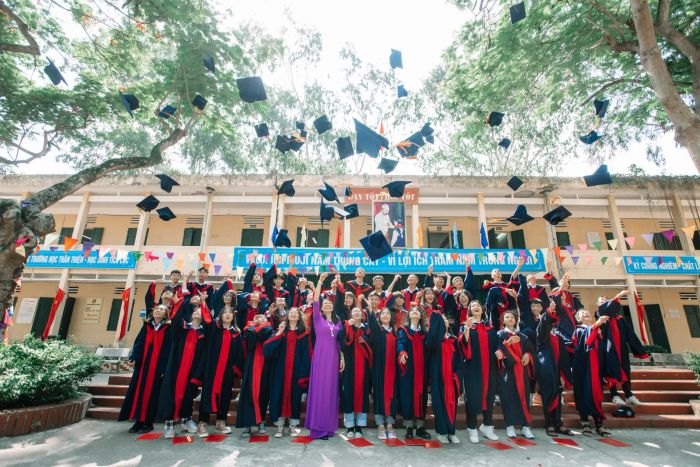 Giờ học tương tác sinh động tại THCS Văn Bình