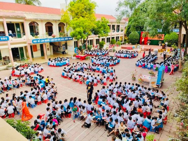 Hoạt động ngoại khóa tại Trường Tiểu học Nam Thanh
