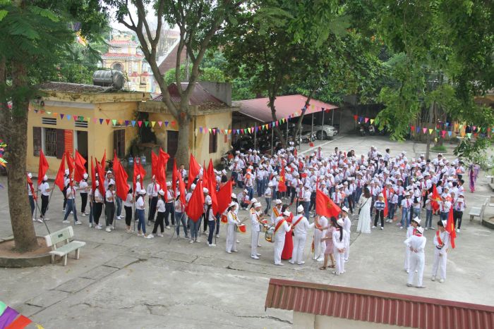 Góc nhìn chân thực về không gian học tập tại THCS Duyên Thái