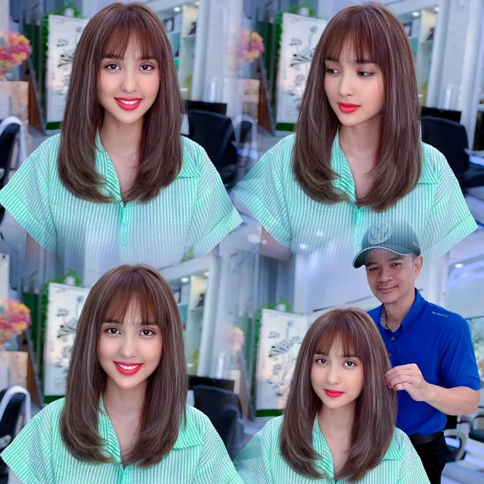Không gian sang trọng và hiện đại tại Salon Cường DC