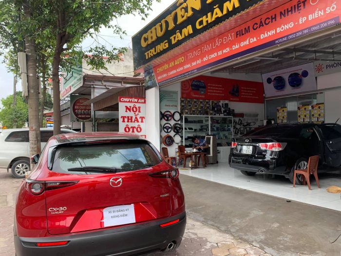Không gian dịch vụ Chuyên An Auto - Nơi chăm sóc xe trở thành nghệ thuật