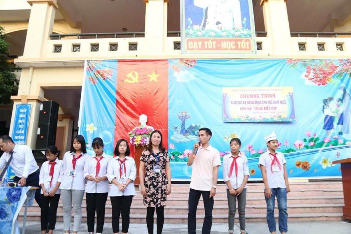 Hoạt động ngoại khóa sôi nổi tại THCS Nguyễn Trãi