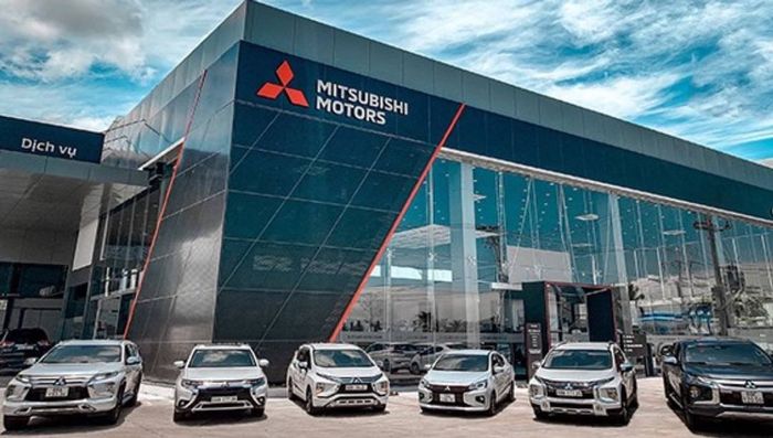 Hình ảnh showroom Mitsubishi Trường Chinh hiện đại