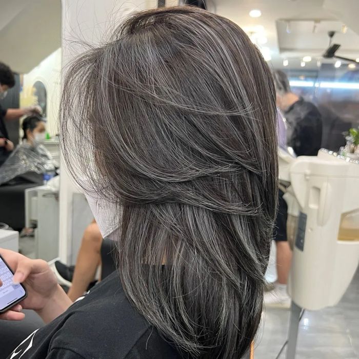 Những tác phẩm tóc layer nghệ thuật tại Nancy Hair Salon