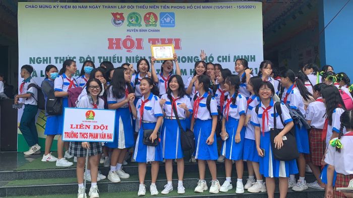 Các hoạt động ngoại khóa sôi nổi tại THCS Phạm Văn Hai